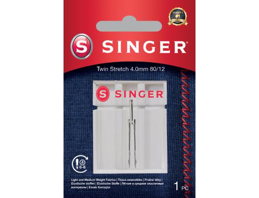 Adata Singer Twin Stretch Needle, Decorative, 4.0 80/12 1PK