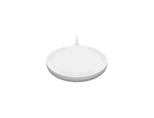 Belaidis įkroviklis Belkin Wireless Charging Pad 15W + QC 3.0 24W Wall Charger  BOOST CHARGE White