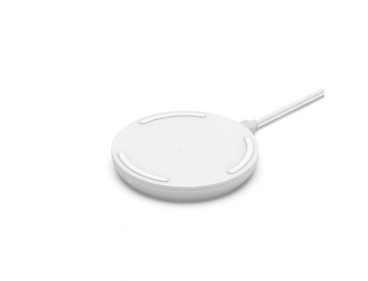 Belaidis įkroviklis Belkin Wireless Charging Pad 15W + QC 3.0 24W Wall Charger  BOOST CHARGE White