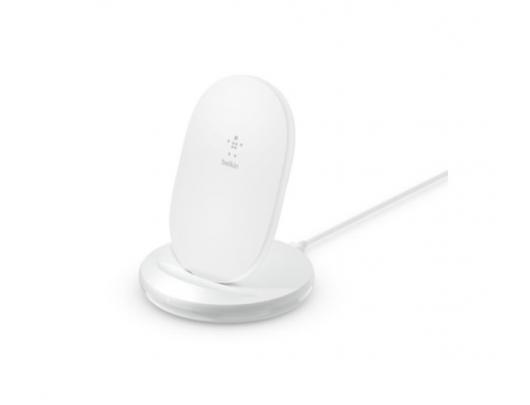 Belaidis įkroviklis Belkin Wireless Charging Stand with PSU BOOST CHARGE White