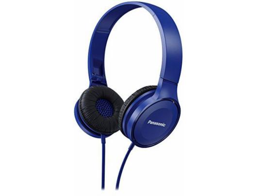 Ausinės su mikrofonu Panasonic Overhead Stereo Headphones RP-HF100ME-A	 Over-ear, Microphone, Blue