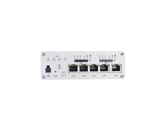 Maršrutizatorius Teltonika RUTX12 - wireless router - WWAN - Bluetooth, Wi-Fi 5 - desktop 5-port switch 2.4 GHz / 5 GHz
