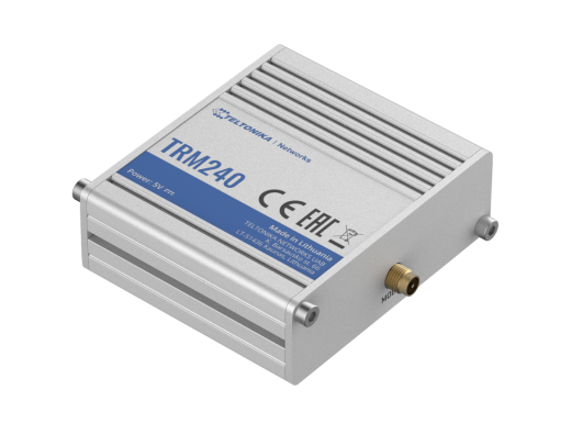 Maršrutizatorius Teltonika LTE Modem TRM240 No Wi-Fi, Mesh Support No, MU-MiMO No, 2G/3G, Antenna type 1xSMA for LTE, 1 x microUSB