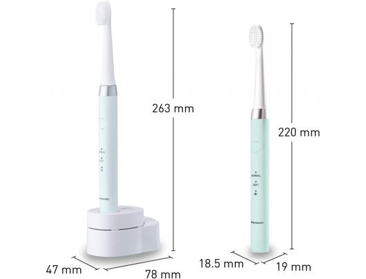 Dantų šepetėlis Panasonic Electric Toothbrush EW-DM81-G503 Rechargeable, For adults, Number of brush heads included 2, Number of teeth brushing modes