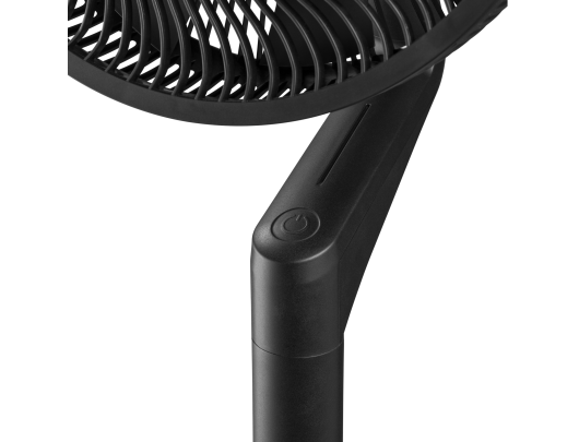 Ventiliatorius su stovu Duux Fan Whisper Flex Ultimate Stand Fan, Number of speeds 30, 3-32 W, Oscillation, Diameter 34 cm, Black
