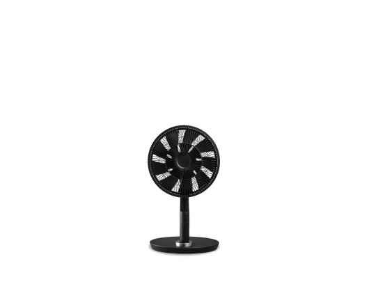 Ventiliatorius su stovu Duux Fan Whisper Flex Ultimate Stand Fan, Number of speeds 30, 3-32 W, Oscillation, Diameter 34 cm, Black