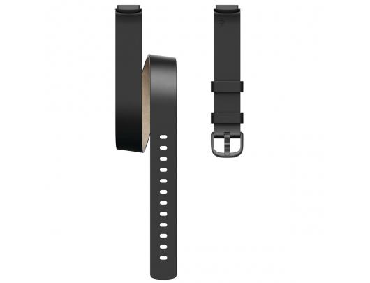 Apyrankė Fitbit Luxe Accessory Double Leather Wrap, One size, Black