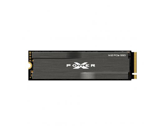SSD diskas Silicon Power SSD XD80 512 GB, SSD form factor M.2 2280, SSD interface PCIe Gen3x4, Write speed 3000 MB/s, Read speed 3400 MB/s
