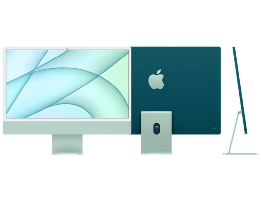 Kompiuteris Apple iMac Desktop PC, AIO, Apple M1, 24", Internal memory 8GB, SSD 512GB, Apple M1 8-Core GPU, No optical drive, Keyboard language Swedi