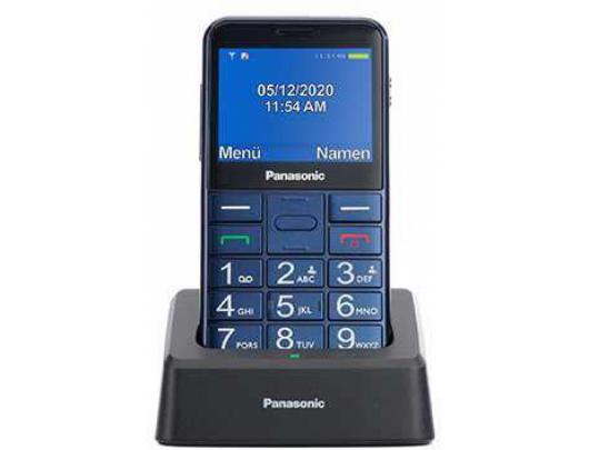 Mobilus telefonas Panasonic KX-TU155EXBN Blue, 2.4 ", TFT-LCD, microSD/microSDHC MB, USB version micro USB, Built-in camera, Main camera 0.3 MP