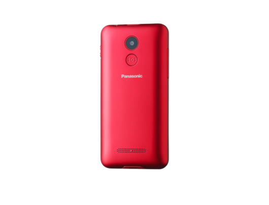 Mobilus telefonas Panasonic KX-TU155EXBN Red, 2.4 ", TFT-LCD, microSD/microSDHC MB, USB version micro USB, Built-in camera, Main camera 0.3 MP