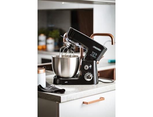 Virtuvės kombainas Mesko MS 4217	 Food Processor, 1200 W, Number of speeds 6, Stainless steel/Black