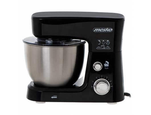 Virtuvės kombainas Mesko MS 4217	 Food Processor, 1200 W, Number of speeds 6, Stainless steel/Black