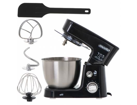 Virtuvės kombainas Mesko MS 4217	 Food Processor, 1200 W, Number of speeds 6, Stainless steel/Black