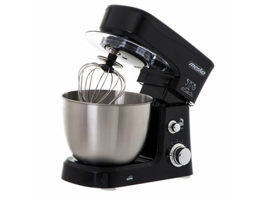 Virtuvės kombainas Mesko MS 4217	 Food Processor, 1200 W, Number of speeds 6, Stainless steel/Black