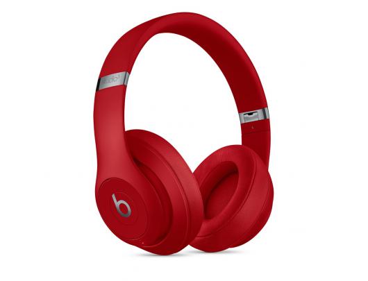 Ausinės Beats Studio3 Wireless Over-Ear Headphones, Red