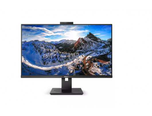 Monitorius Philips LCD monitor with USB-C Dock 326P1H/00 31.5", QHD, 2560 x 1440 pixels, IPS, 16:9, Black, 4 ms, 350 cd/m², 75 Hz, W-LED system, HDMI