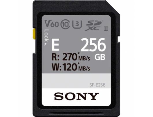 Atminties kortelė Sony SF-E256 256 GB, SDXC, Flash memory class 10