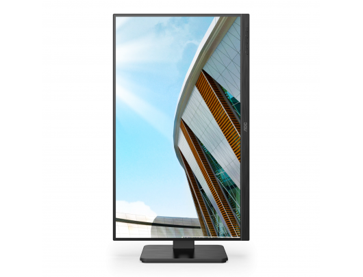 Monitorius AOC Monitor U27P2 27", IPS, UHD, 3840x2160, 16:9, 4 ms, 350 cd/m², Black, Headphone out (3.5mm), 60 Hz