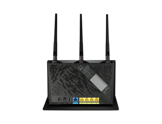 Maršrutizatorius Asus LTE Modem Router 4G-AC86U Wireless-AC2600 802.11ac, 10/100/1000 Mbit/s, Ethernet LAN (RJ-45) ports 4, Antenna type Dual-band, 1