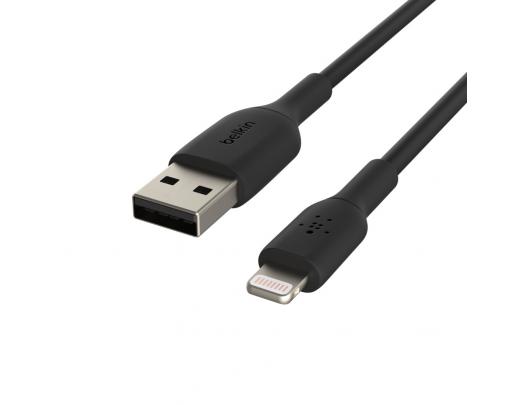 Kabelis Belkin BOOST CHARGE Lightning to USB-A Cable Black, 0.15 m