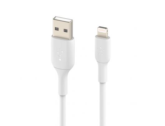 Kabelis Belkin BOOST CHARGE Lightning to USB-A Cable White, 0.15 m