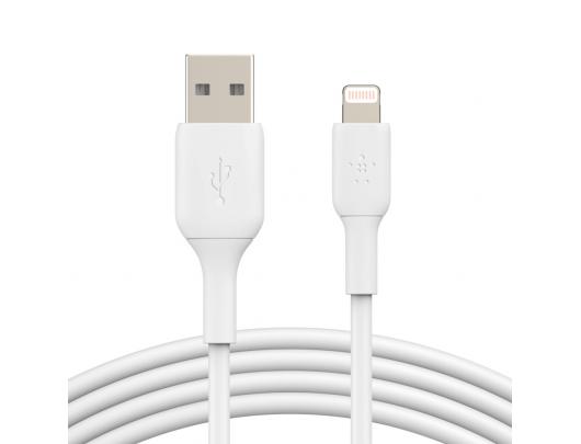 Kabelis Belkin BOOST CHARGE Lightning to USB-A Cable White, 0.15 m