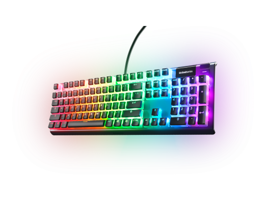 Klaviatūra SteelSeries US, Black