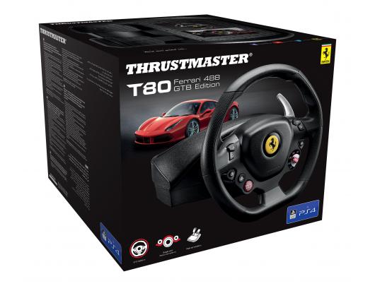 Žaidimų vairas Thrustmaster Steering Wheel T80 Ferrari 488 GTB Edition