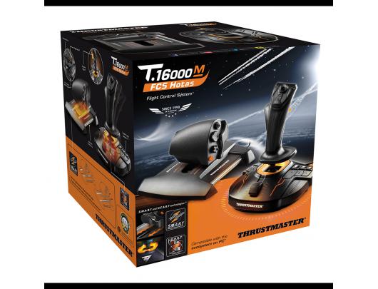 Vairalazdė Thrustmaster Joystick T 16000M FCS Hotas Black
