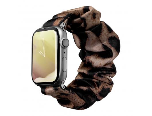 Apyrankė LAUT POP LOOP, Watch Strap for Apple Watch, 40/42mm, Adjustable Size 133-200 mm, Leopard, Polyester Fabric and Elastic, Stainless Steel Conne