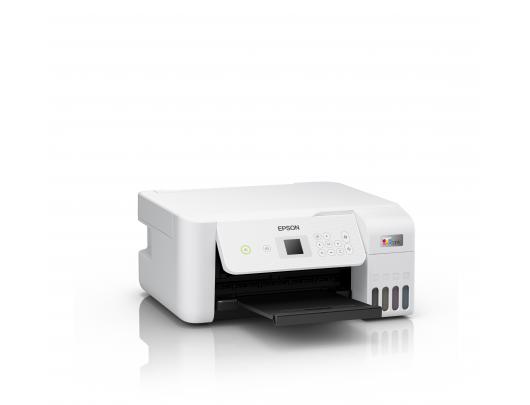 Rašalinis daugiafunkcinis spausdintuvas Epson Multifunctional printer EcoTank L3266 3-in-1, Wi-Fi, White