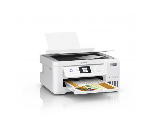 Rašalinis daugiafunkcinis spausdintuvas Epson Multifunctional printer EcoTank L4266 Contact image sensor (CIS), 3-in-1, Wi-Fi, Black and white