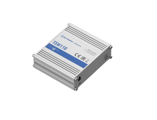 Komutatorius Teltonika Switch TSW110 PoE passive, Unmanaged, 1GBps (RJ-45) ports quantity 5
