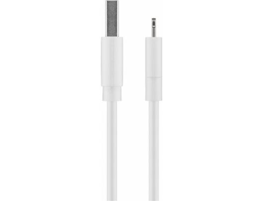 Kabelis Goobay Lightning USB charging and sync cable 54600 White, USB 2.0 male (type A), Apple Lightnin male (8-pin)