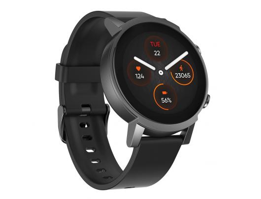 Išmanusis laikrodis TicWatch E3 1.3”, Smart watch, GPS (satellite), 2.5D glass, Touchscreen, Heart rate monitor, Activity monitoring 24/7, Waterproof