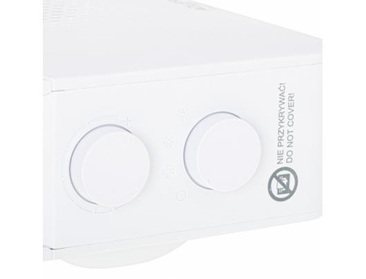 Šildytuvas Adler Heater AD 7725w Fan heater, 2000 W, Number of power levels 2, White