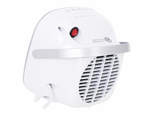 Šildytuvas Camry Heater CR 7732 Ceramic, 1500 W, Number of power levels 2, Suitable skirtas rooms up to 15 m², White