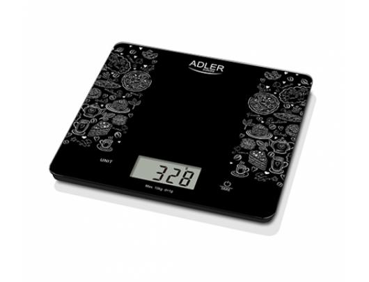 Virtuvinės svarstyklės Adler Kitchen scales AD 3171 Maximum weight (capacity) 10 kg, Graduation 1 g, Display type LCD, Black