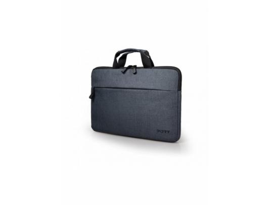 Krepšys PORT DESIGNS Belize Fits up to size 13.3", Black, Shoulder strap, Toploading laptop case