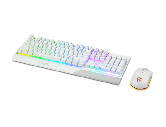 Klaviatūra MSI Vigor GK30 COMBO WHITE US