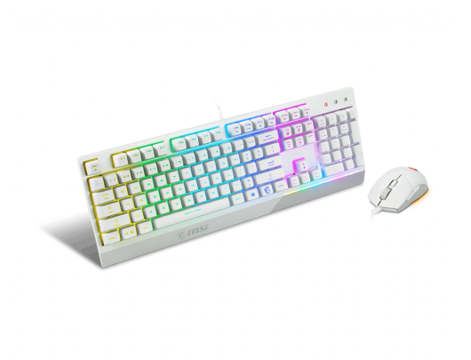 Klaviatūra MSI Vigor GK30 COMBO WHITE US