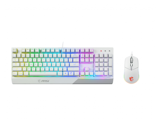 Klaviatūra MSI Vigor GK30 COMBO WHITE US