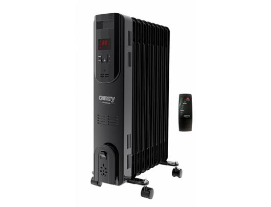Tepalinis radiatorius Camry | Heater | CR 7810 | Oil Filled Radiator | 2000 W | Number of power levels 3 | Black