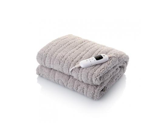 Šildoma antklodė ETA Electric Heated Blanket 4325 90000 Number of heating levels 9, Number of persons 1, Washable, Remote control, Shu velveteen & Cor