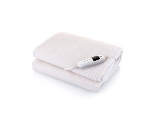 Šildanti antklodė ETA Electric Heated Blanket 532590000 Number of heating levels 9, Number of persons 1, Washable, Remote control, Fleece & Polyester