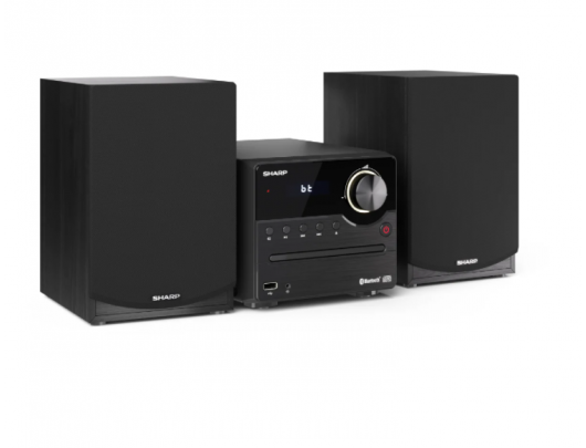Muzikinis centras  Sharp XL-B512(BK), CD/FM/USB/Bluetooth v5.0, 45W, juoda