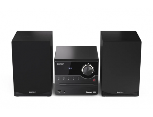 Muzikinis centras  Sharp XL-B512(BK), CD/FM/USB/Bluetooth v5.0, 45W, juoda