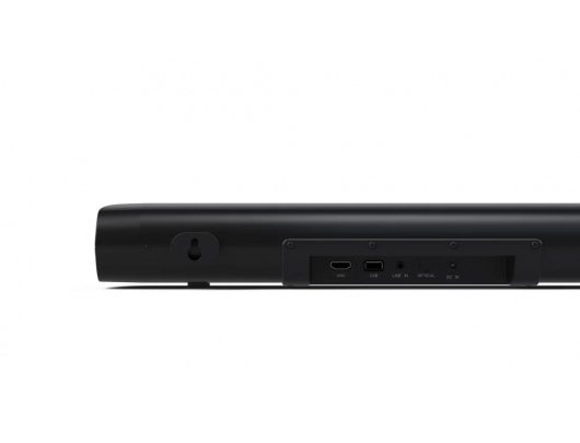 Garso sistema Sharp HT-SB107, 2.0, HDMI ARC/CEC, Aux-in, Optical, Bluetooth, blizgi juoda