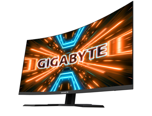 Monitorius Gigabyte Gaming Monitor G32QC A 31.5", VA, QHD, 2‎560 x 1440 pixels, 1 ms, 350 cd/m², Black, 165 Hz, HDMI ports quantity 2